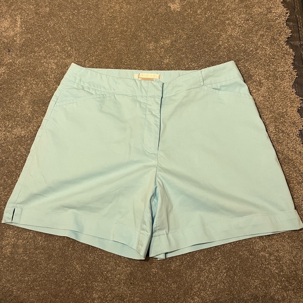Nike golf sky blue fit dry golf shorts